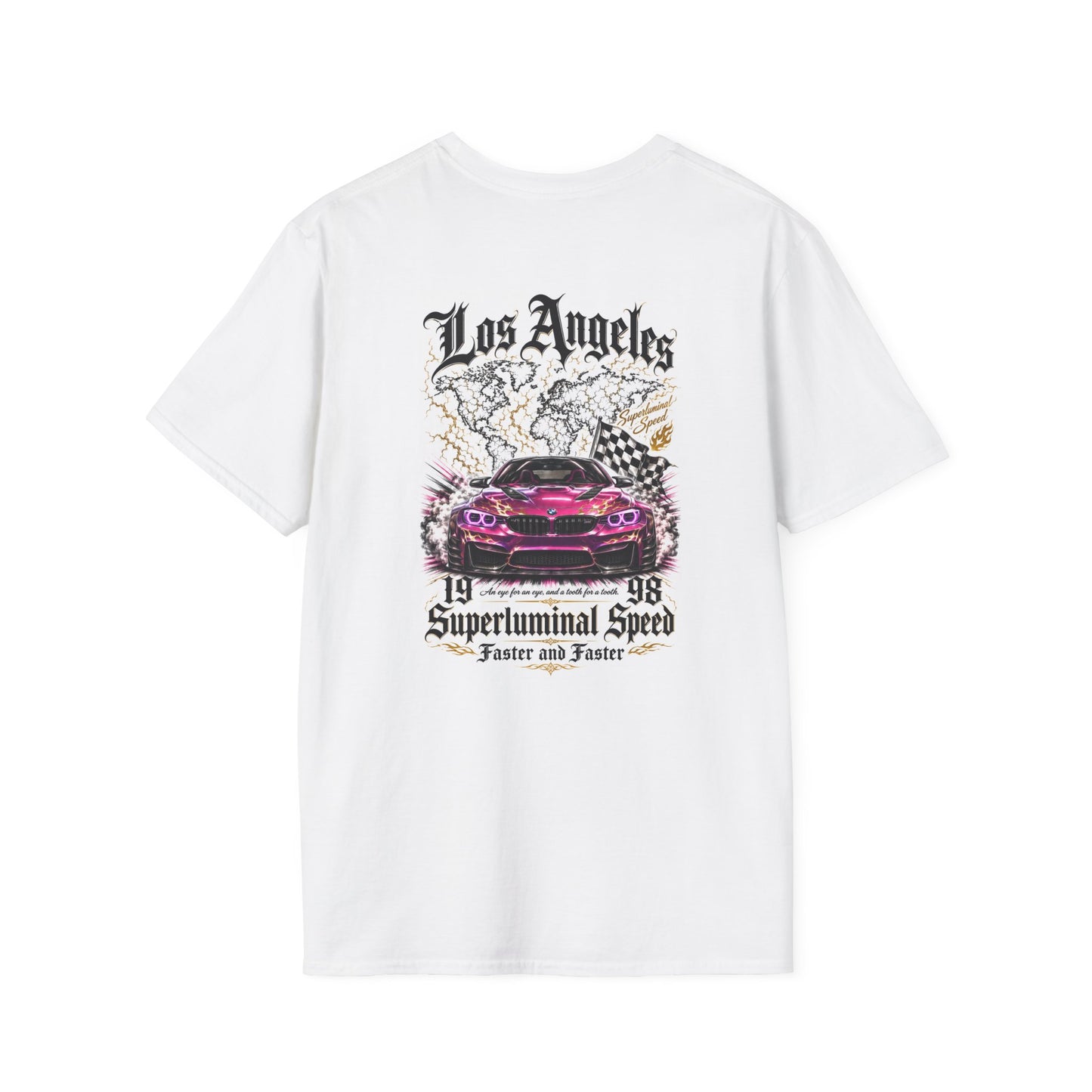Lost Angeles Oversized Graphic Tee | Front & Back Print | Premium Streetwear