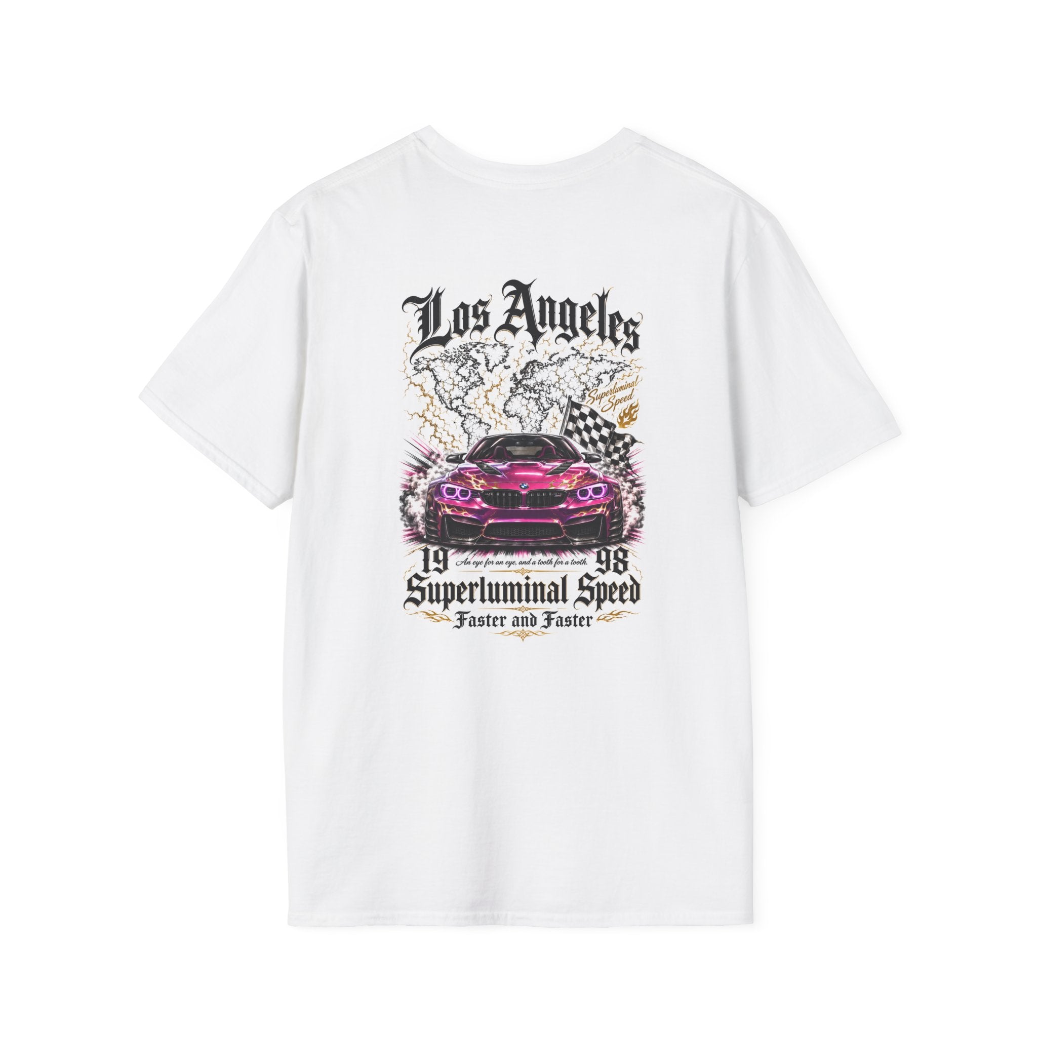 Lost Angeles Oversized Graphic Tee | Front & Back Print | Premium Streetwear