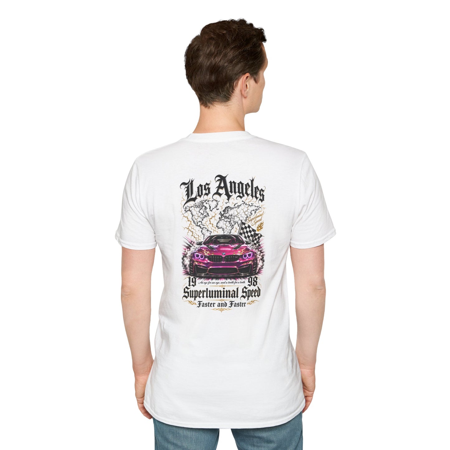 Lost Angeles Oversized Graphic Tee | Front & Back Print | Premium Streetwear