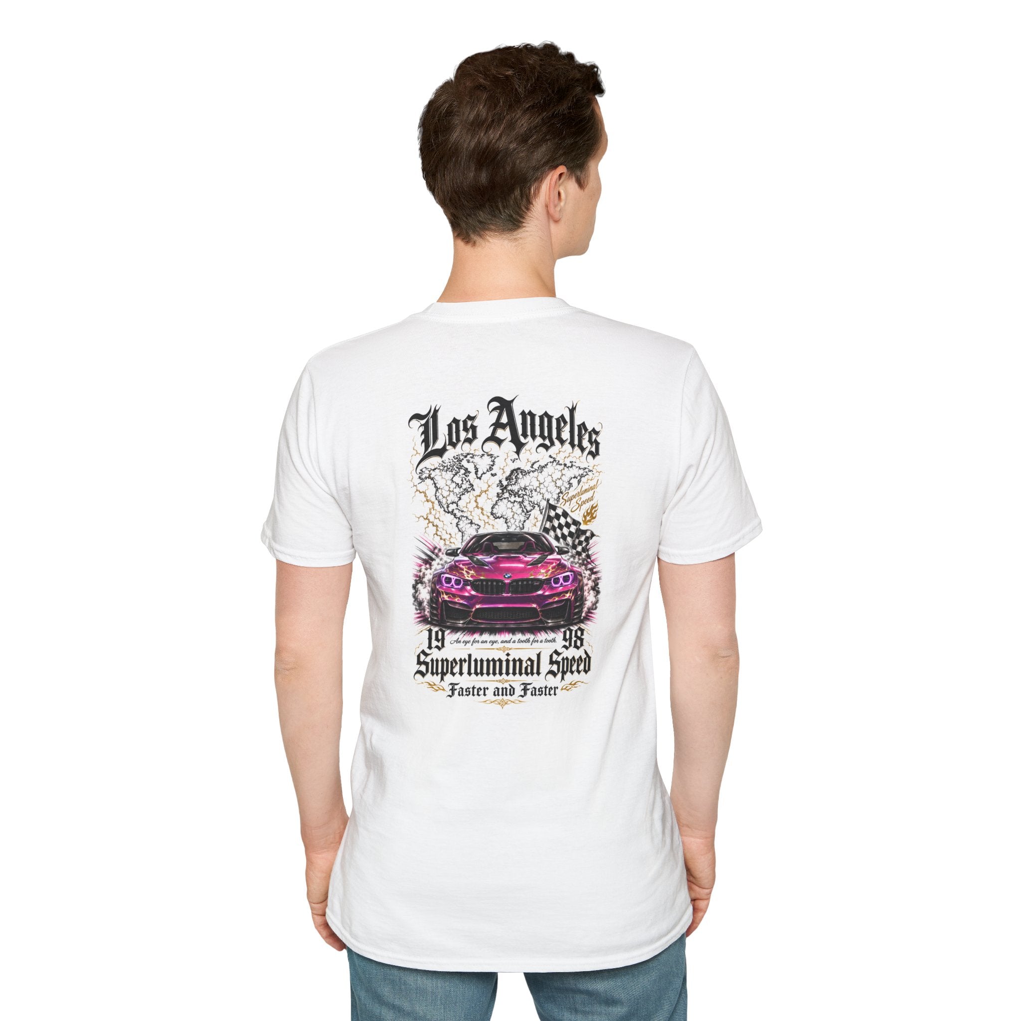 Lost Angeles Oversized Graphic Tee | Front & Back Print | Premium Streetwear