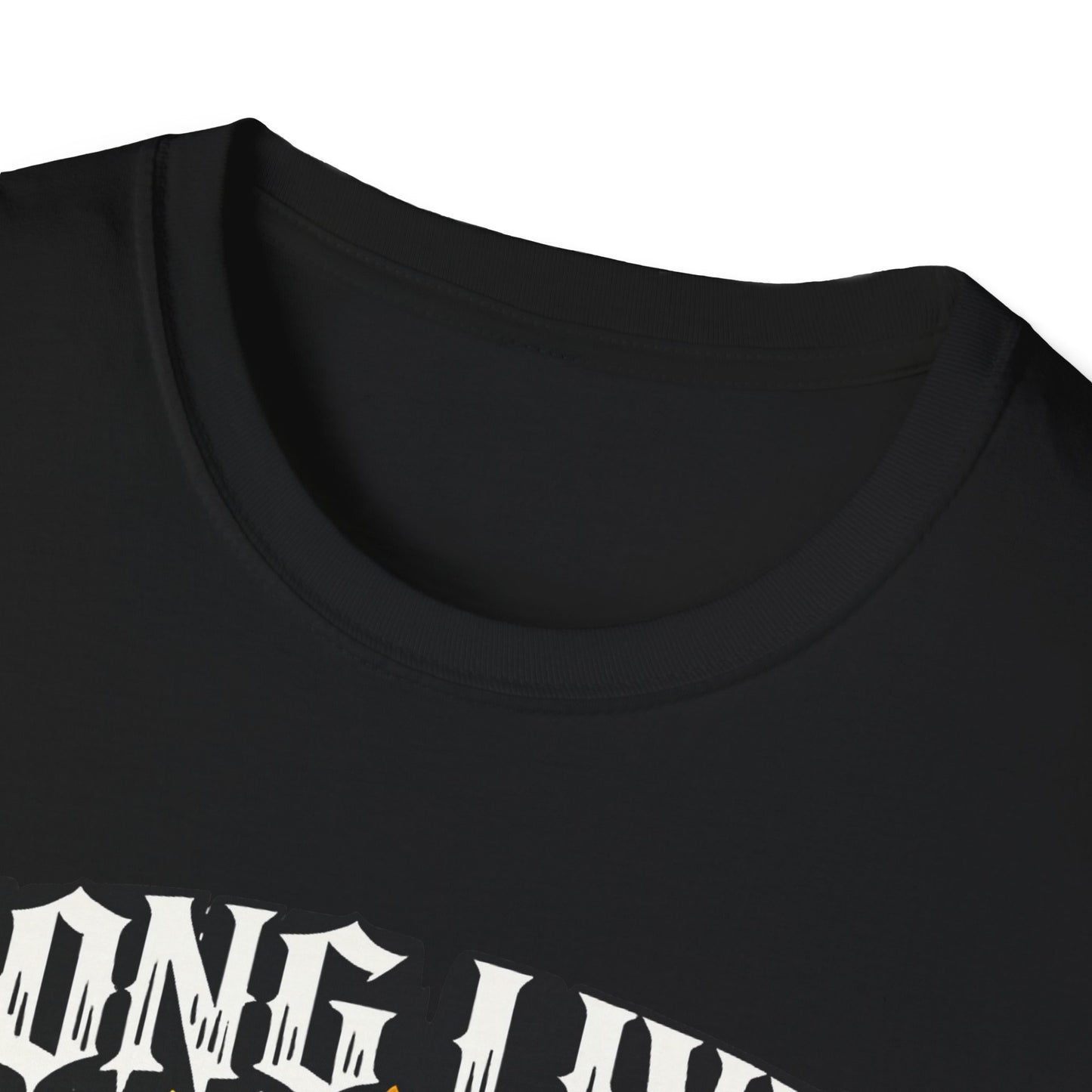 Long Live The King Skull Crown Graphic Tee | Dark Streetwear T-Shirt | Oversized Urban Tee