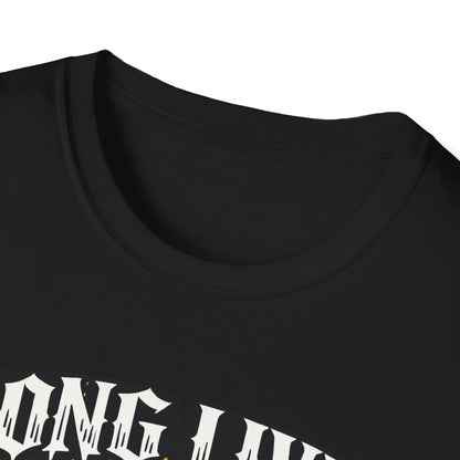 Long Live The King Skull Crown Graphic Tee | Dark Streetwear T-Shirt | Oversized Urban Tee