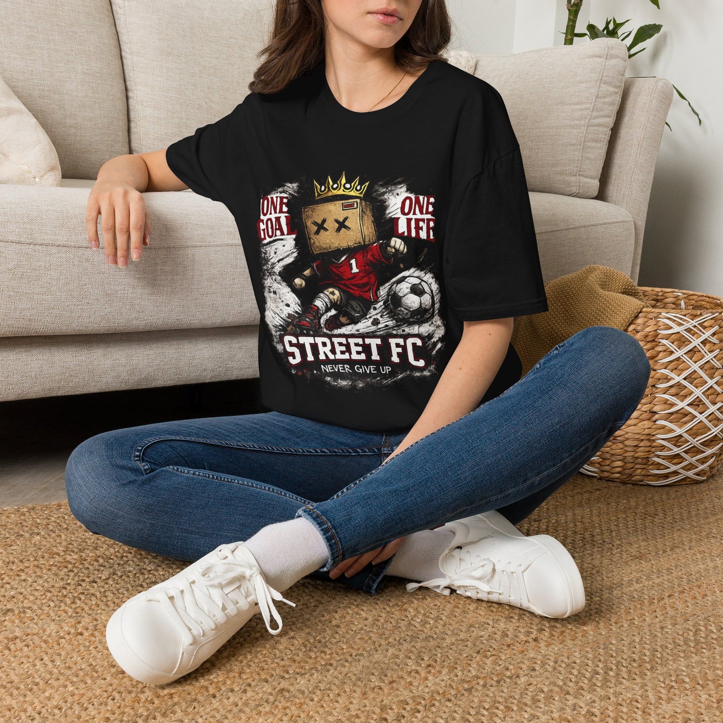 Street FC Oversized Tee — KULTVRE