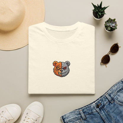 Dual Soul Bear Oversized Graphic Tee | Front & Back Print | Premium Streetwear