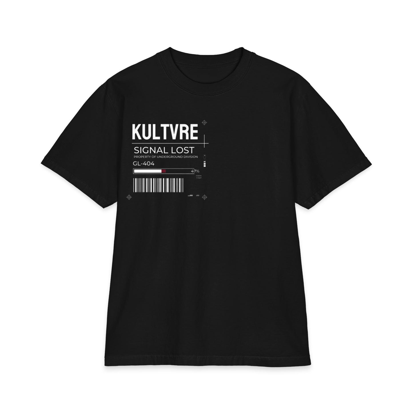 GLITCH//404 Heavyweight Oversized Graphic Tee