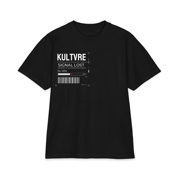 GLITCH//404 Heavyweight Oversized Graphic Tee