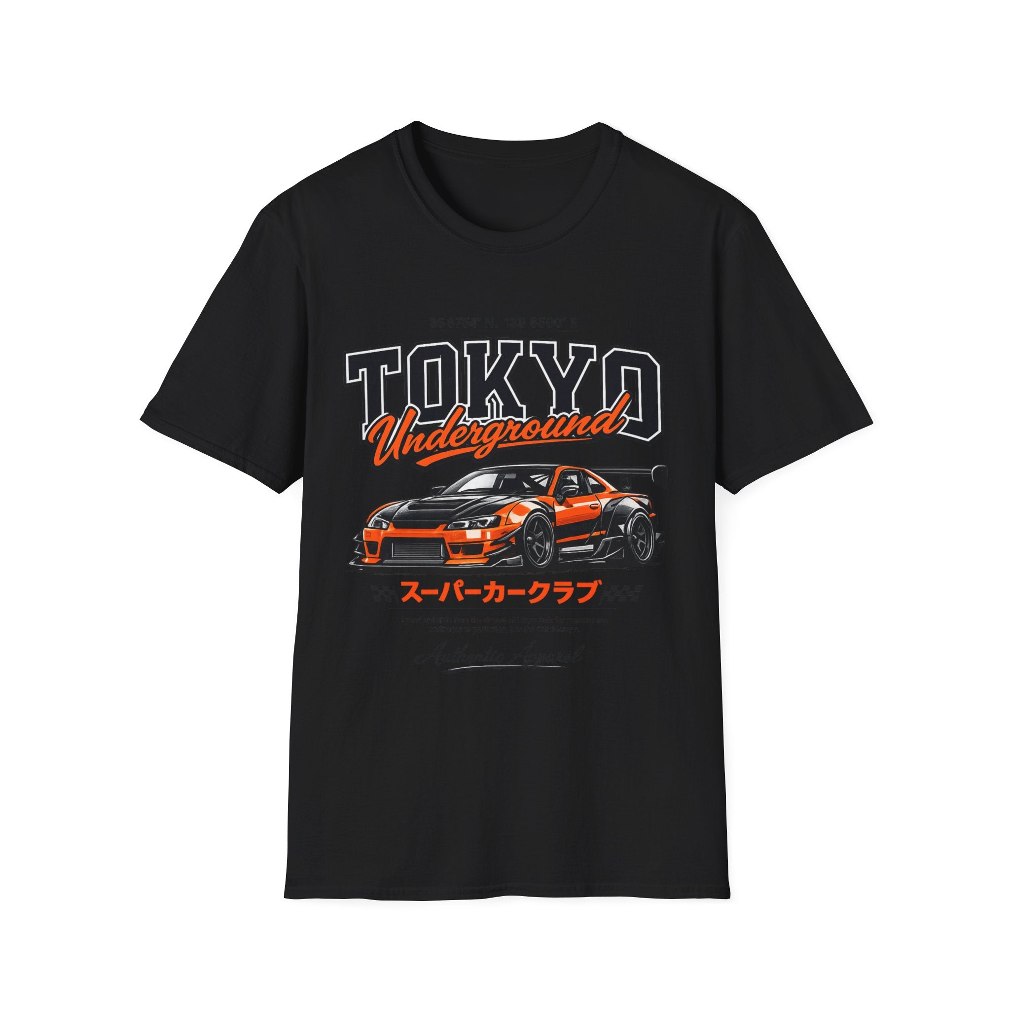 Tokyo Underground Super Car Club Tee | Front & Back Print | Premium JDM Streetwear