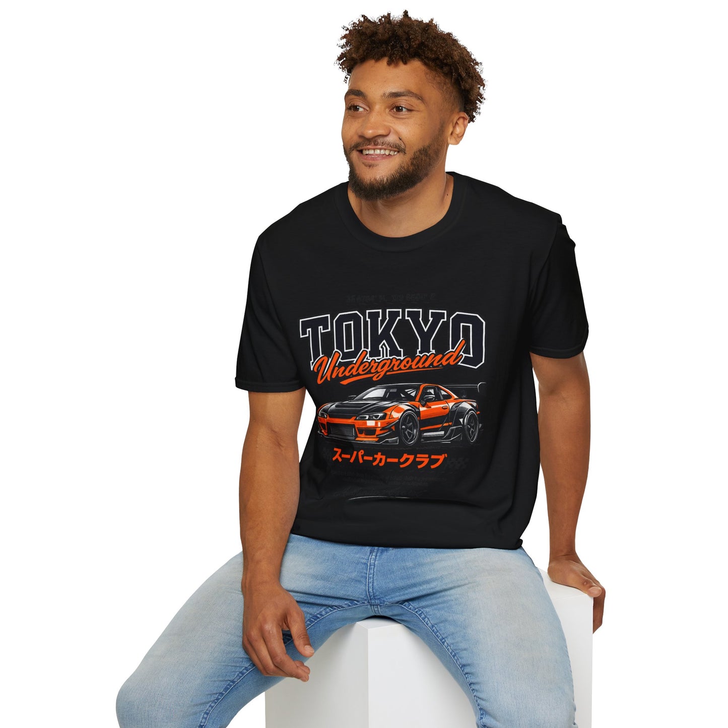 Tokyo Underground Super Car Club Tee | Front & Back Print | Premium JDM Streetwear