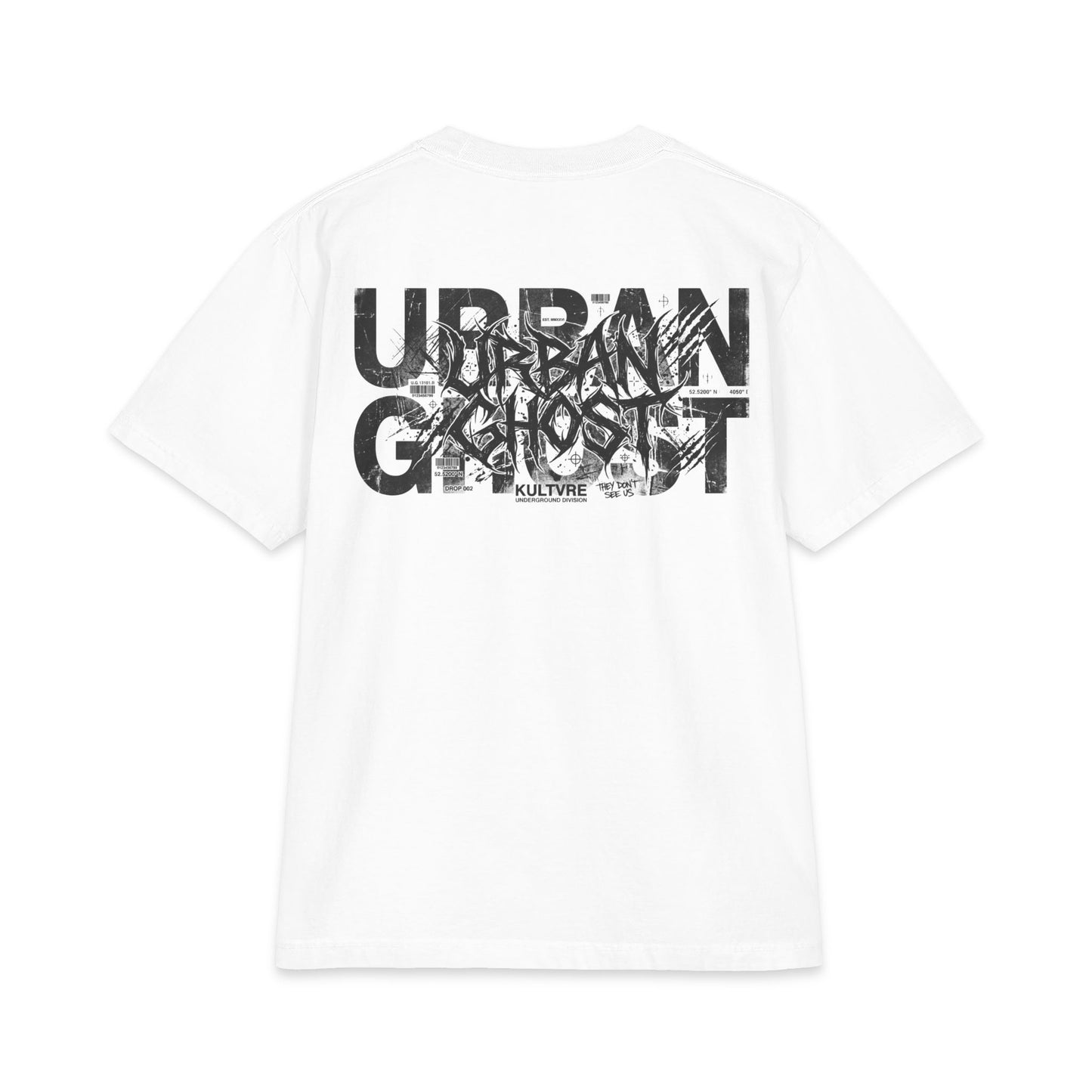 URBAN GHOST — Heavyweight Oversized Tee