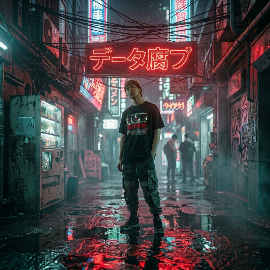 Signal Lost Tee — Anime Underground Vol. 1